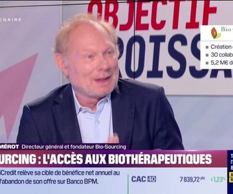 Replay Objectif Croissance - Bertrand Mérot (Bio-Sourcing) : Bio-Sourcing, l'accès aux biothérapeutiques - 23/07