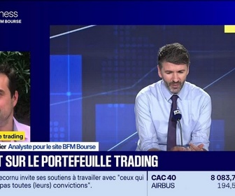 Replay BFM Bourse - Le point sur le portefeuille trading - 24/09