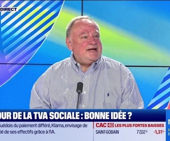 Replay Le débat - Nicolas Doze face à Jean-Marc Daniel : Le retour de la TVA sociale, bonne idée ? - 28/08