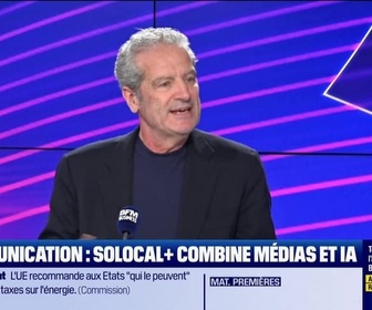 Replay Tech & Co Business - Communication : Solocal+ combine médias et IA - 10/03