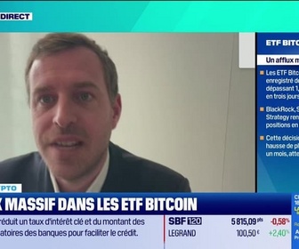 Replay Tout pour investir - L'édito crypto : Afflux massif dans les ETF Bitcoin - 07/05