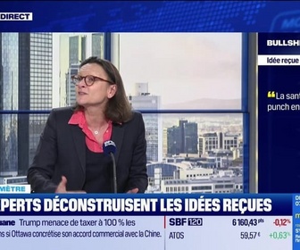 Replay BFM Bourse - Bullshitomètre : La santé manque de punch en Bourse - FAUX répond Géraldine Métifeux - 26/01