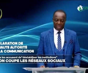 Replay Journal de l'Afrique - Le Gabon coupe plusieurs réseaux sociaux