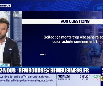 Replay BFM Bourse - Culture Bourse : Soitec : ça monte trop vite sans raison ou on achète sereinement ? , par Julie Cohen-Heurton - 17/01