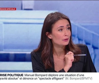 Replay BFM Grand Soir - Édition spéciale : démission du gouvernement, la France en crise - 06/10