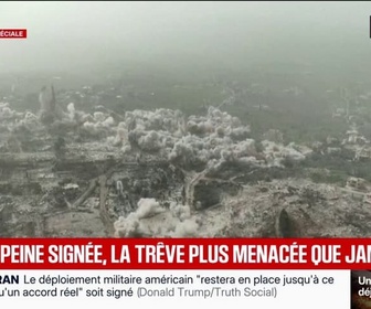 Replay BFM Première - Guerre au Moyen-Orient: la trêve menacée par les frappes meurtrières sur le Liban