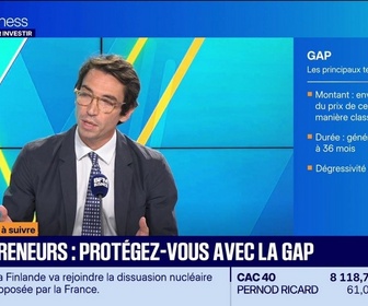 Replay Tout pour investir - Le placement à suivre : Benjamin Prod'homme - Entrepreneurs, protégez-vous avec la GAP - 14/09