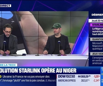 Replay Tech & Co, la quotidienne - La révolution Starlink opère au Niger - 20/02