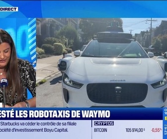Replay Good Morning Business - Culture IA : On a testé les robotaxis de Waymo, par Léa Benaim - 04/11