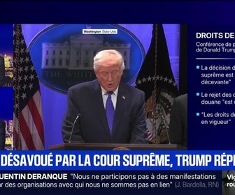 Replay BFM Grand Soir - Taxes : désavoué par la Cour suprême, Trump réplique - 20/02
