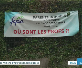 Replay Les dossiers d'ICI - Profs absents, des millions d'heures non remplacées