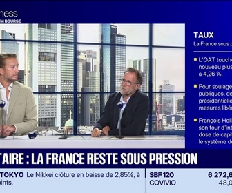 Replay BFM Bourse - Le Club : Le marché-actions résiste au chaos obligataire - 02/09