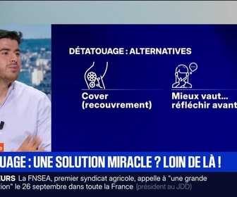 Replay BFM Première - C'est votre vie : Détatouage, une solution miracle ? Loin de là ! - 15/09