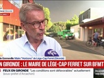 Replay BFM Première - Incendie en Gironde: Dans la nuit, le feu a progressé plus vite que nous l'avions imaginé, il est aux portes de la ville, explique le maire de Lège-Cap-Ferret