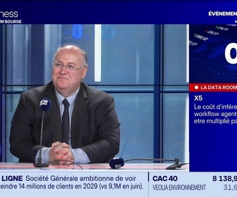Replay BFM Bourse - La Data Room : x5 : le coût d'inférence d'un workflow agentique pourrait être multiplié par plus de 5 d'ici 2028 ! - 21/09