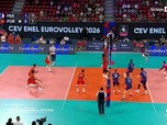 Replay Euro (H) - France - Portugal - Volley-ball