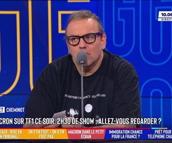 Replay Les Grandes Gueules - 2h30 de show Macron ce soir sur TF1. Allez-vous regarder ?