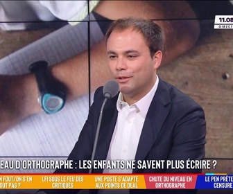 Replay Les Grandes Gueules - Chute du niveau d'orthographe en primaire : Pourquoi nos enfants ne savent plus écrire ?