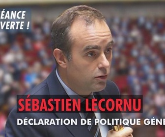 Replay La séance est ouverte ! - Déclaration de politique générale de Sébastien Lecornu - 14/10/25