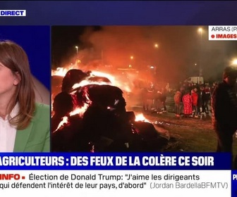 Replay Perrine jusqu'à minuit - Les agriculteurs mobilisés, BFMTV sur place - 18/11