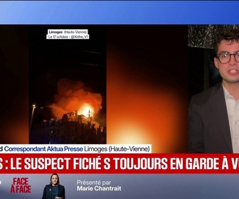 Replay BFM Première - Incendie de la mairie de Limoges: la garde à vue du suspect prolongée