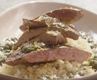 Replay Petits Plats en équilibre - Foie de veau au pesto