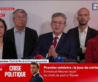Replay Apolline de 9 à 10 - Jean-Luc Mélenchon: Nous refusons, en pleine crise démocratique, de renoncer à la fois à la dissolution et à la présidentielle anticipée