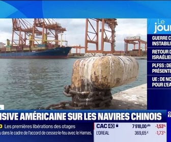 Replay Good Morning Business - L'offensive américaine sur les navires chinois