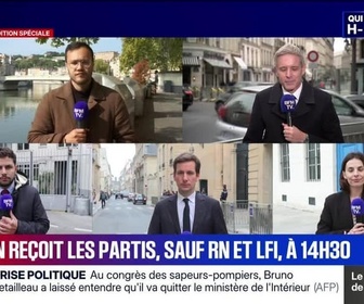 Replay BFM Non-stop - Édition spéciale - Macron : l'heure du choix - 10/10