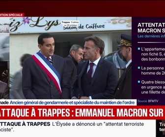 Replay Les émissions spéciales - Édition spéciale : Attaque terroriste, Emmanuel Macron est à Trappes - 23/10
