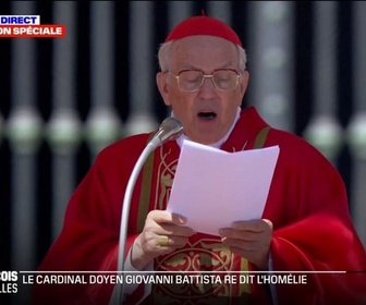 Replay Week-end première - Son premier voyage était à Lampedusa: le cardinal doyen Giovanni Battista Re rend hommage à l'engagement du pape François en faveur des migrants