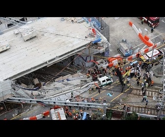 Replay Effondrement d'un viaduc en Corée du Sud: trois morts à Séoul