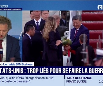 Replay Good Morning Business - Chine-États-Unis : trop liés pour se faire la guerre