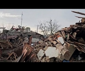 Replay Ukraine : la région de Jytomyr sous le choc après une frappe de missiles et de drones
