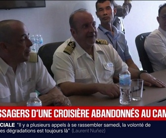 Replay BFM Première - Notre situation en matière de carburant était critique: 200 passagers d'une croisière abandonnés au Cambodge