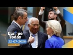 Replay Europe Today : la Grèce bloque-t-elle les dernières sanctions de l'UE contre la Russie ?