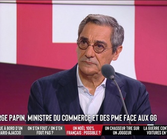 Replay Les Grandes Gueules - Face aux GG : Serge Papin ministre des PME et du commerce