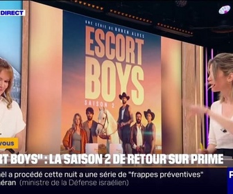 Replay Culture et vous - Escort Boys: la saison 2 de la série française est de retour sur Prime avec un casting surprenant
