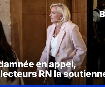 Replay ROBIN DE BFM - A Saint-Savin, village RN de Gironde, les électeurs de Marine Le Pen la soutiennent malgré le port d'un bracelet électronique