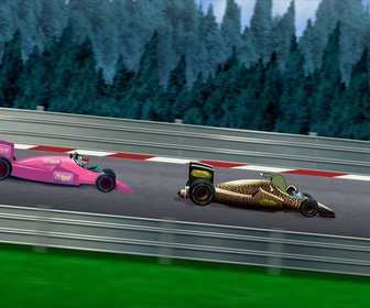 Replay Oggy et les cafards - S03 E37 - Formule 1
