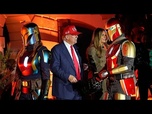 Replay Trump et la Première dame distribuent des bonbons lors de la fête d'Halloween à la Maison Blanche
