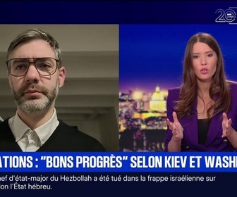 Replay BFM Grand Soir - Négociations : Bons progrès selon Kiev et Washington - 23/11