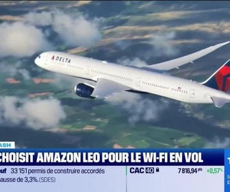 Replay Tech & Co, la quotidienne - Le Tech Flash : Delta choisit Amazon Leo pour le Wi-Fi en vol, par Léa Benaim - 31/03