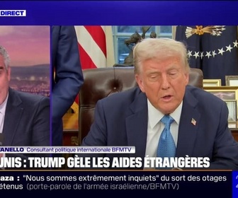 Replay 20H BFM - LE CHOIX D'OLIVIER - Donald Trump gèle les aides étrangères