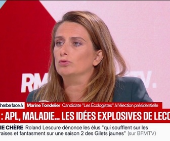 Replay Face à Face - Les ronds-points, dans quelques jours, seront réoccupés, estime Marine Tondelier, candidate Les Écologistes à l'élection présidentielle