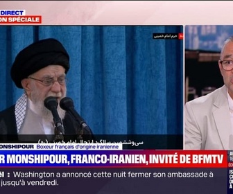 Replay Apolline de 9 à 10 - Sans l'intervention d'Israël, jamais ces criminels de mollahs et les Gardiens de la révolution ne seraient partis: Mahyar Monshipour, boxeur français d'origine iranienne, était l'invité de BFMTV