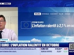 Replay BFM Bourse - L'éco du monde : L'inflation en zone euro ralentit à +2,1% en octobre - 31/10
