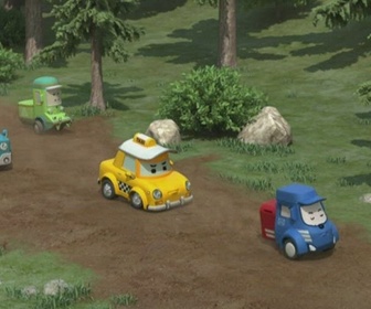 Replay Robocar Poli à la rescousse de Vroum Ville - Un nouveau venu à Vroom ville