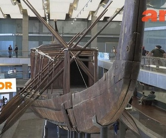 Replay Une barque égyptienne de 4600 ans - ARTE Journal Junior du vendredi