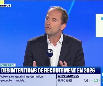 Replay Le Grand entretien : Baisse des intentions de recrutement en 2026 - 22/04